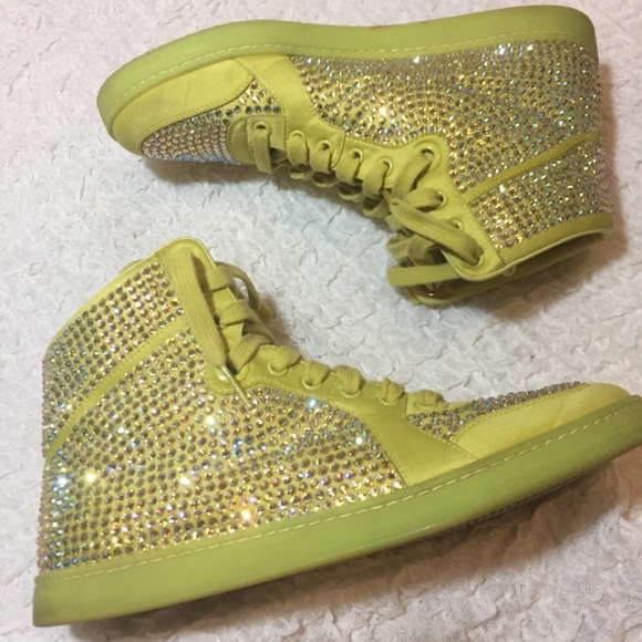 gucci coda crystal sneakers